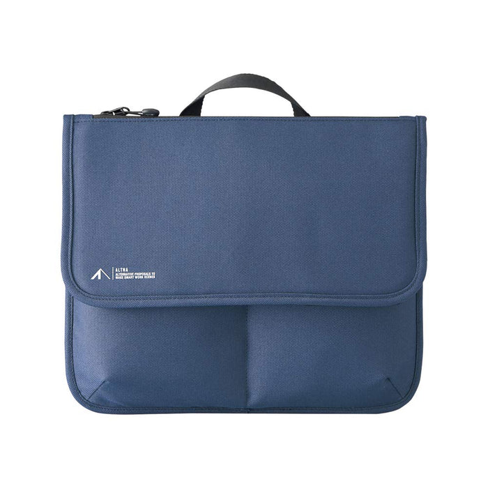 Lihit Lab Navy Cordura Flat Pouch A7767-11-Kiichin - The #1 Place for Japanese Goods in Your Hand!