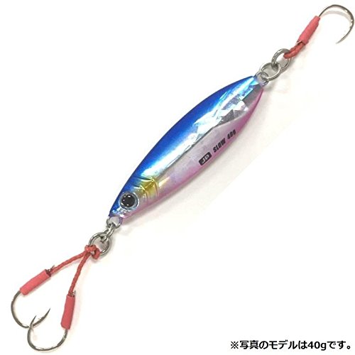 Major Craft Lure 金属 Jigpara Shore Slow 30G 蓝粉色 Jig