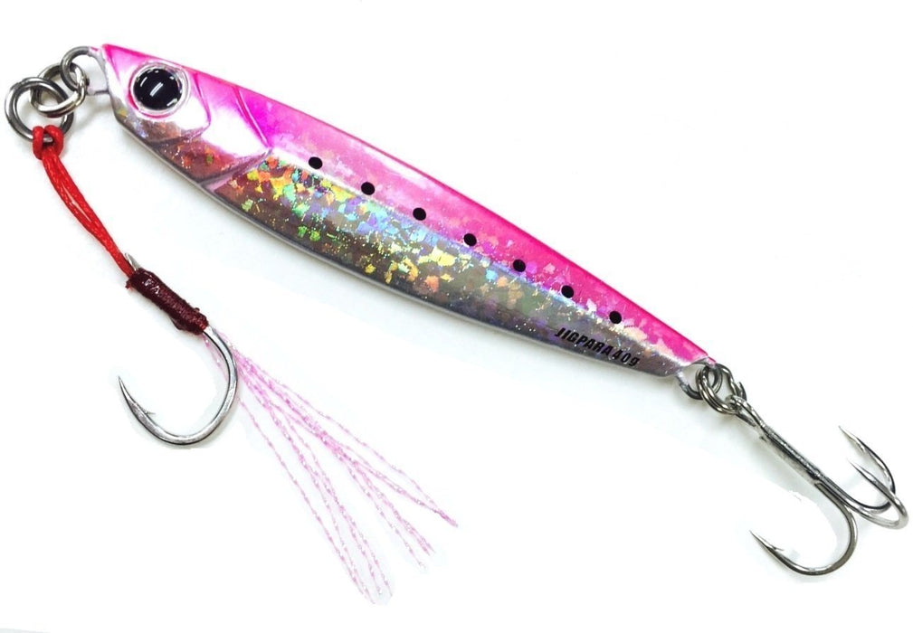 Major Craft Jigpara Short 40G Pink Sardine Lure - High Performance Fishing Jig