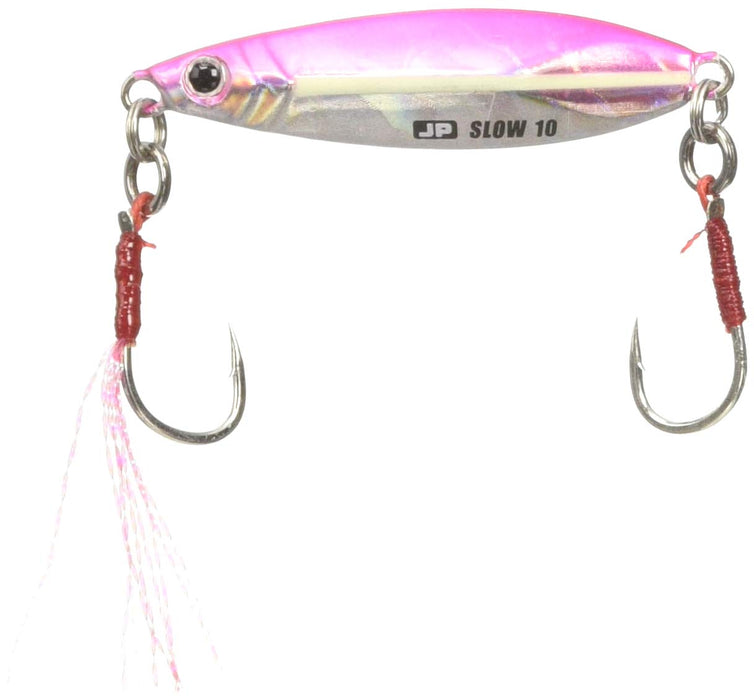 Major Craft Jigpara Slow Lure 50g Glow Pink #18 for Effective Fishing