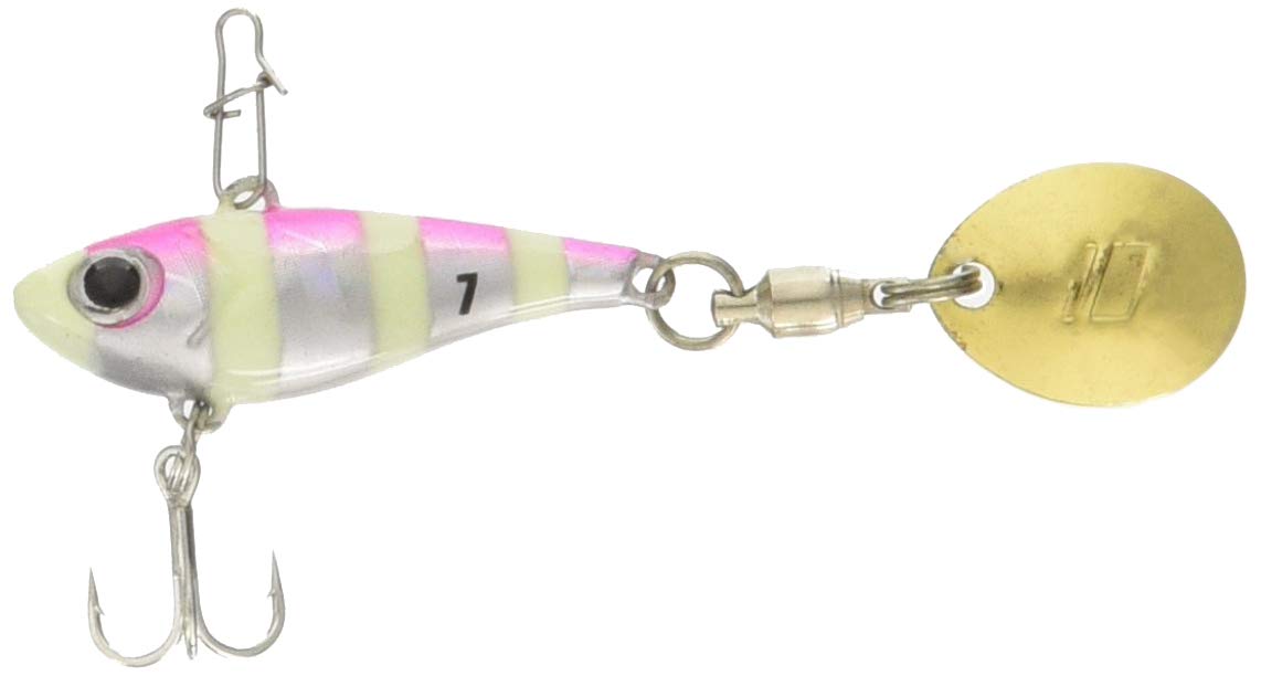 Major Craft Jigpara Spin Lure - 40G 斑马粉色 Jpspin-40G