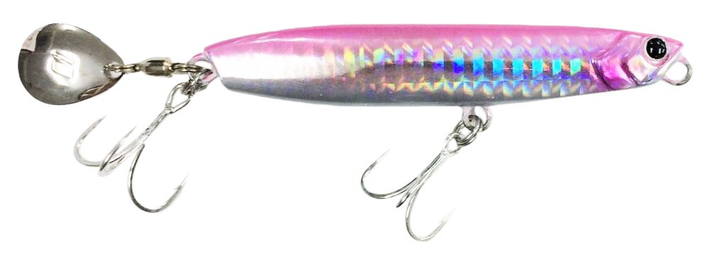 Major Craft Jigpara Surf 28G Clear Pink Metal Jig for Saltwater Fishing