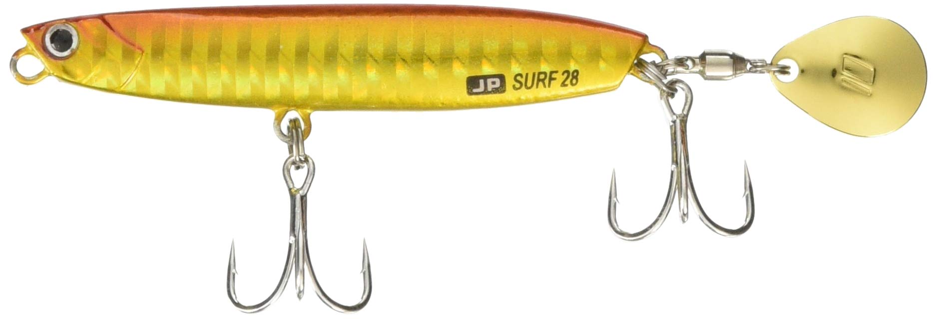 Major Craft Jigpara Surf 35G Red Gold Lure - Ideal for Surf Fishing