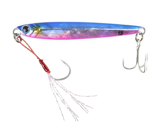 Major Craft Jigpara Micro Slim 15G Blue Pink Metal Jig-Kiichin - The #1 Place for Japanese Goods in Your Hand!