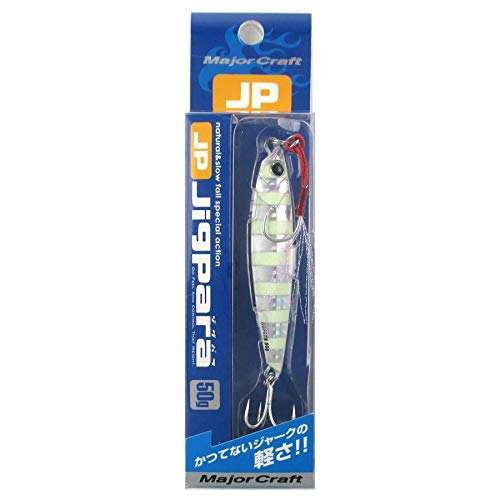 Major Craft Jigpara Short Metal Jig 50G Zebra Glow #7 Lure