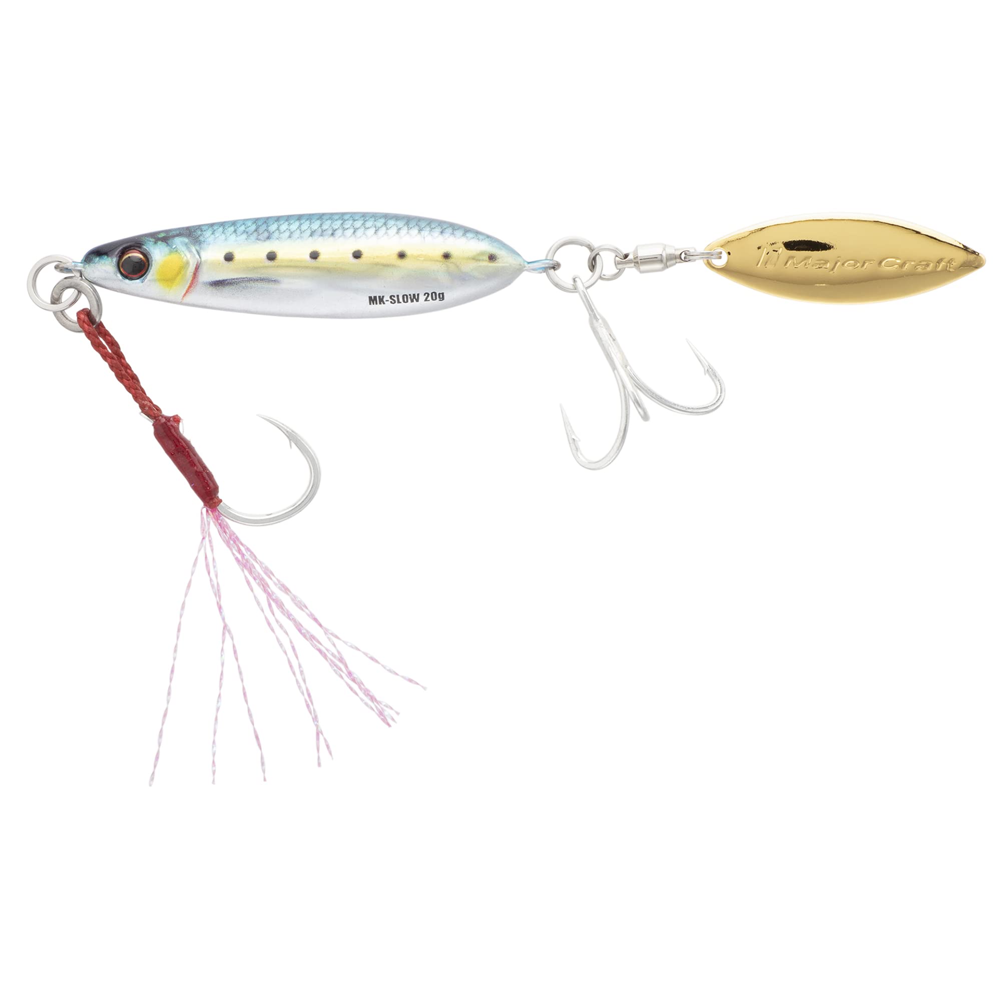 Major Craft Maki Slow Jig 20G | Leurres Métalliques Casting Jig | DPSG