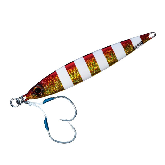 Major Craft Metal Jig First Jig 120G Zebra Red Gold Fj120 Lure