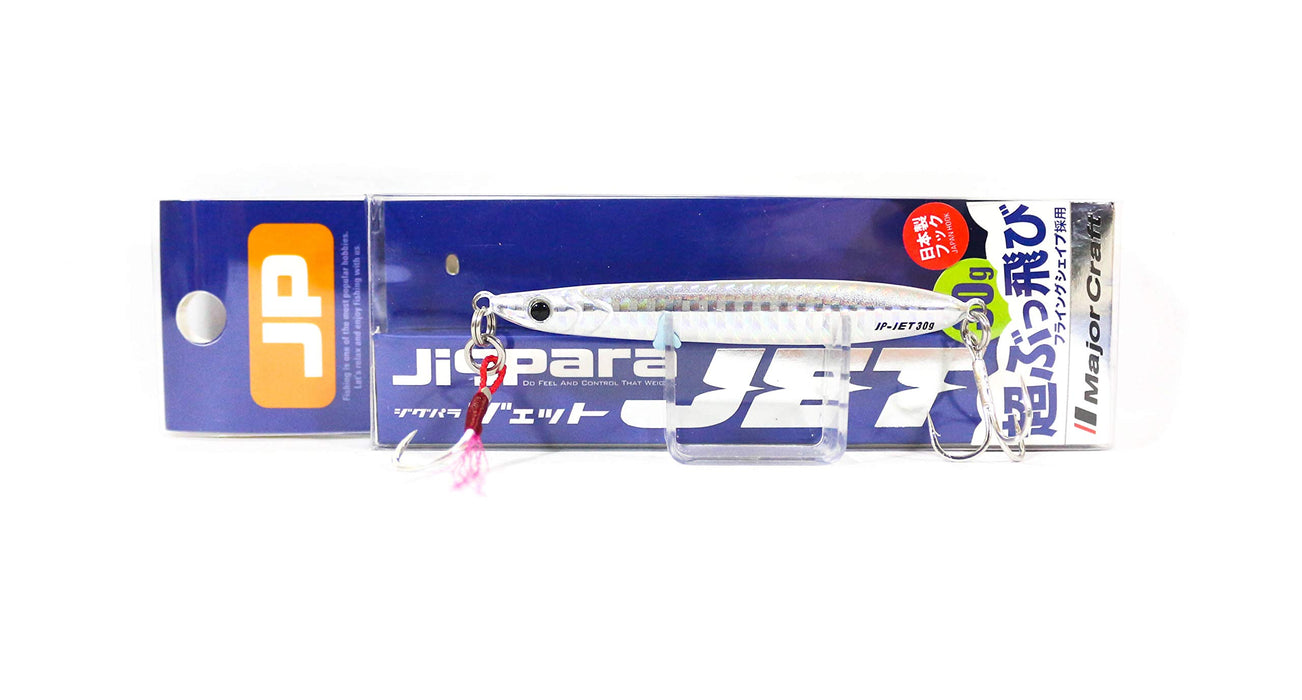 Major Craft Metal Jig Jigpara Jet 30g 30#8 - 高性能鱼饵