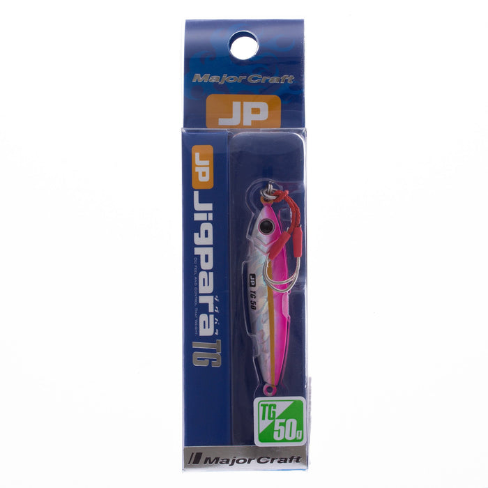 Major Craft Jigpara TG 50g Metal Jig Pink Efficient Fishing Lure