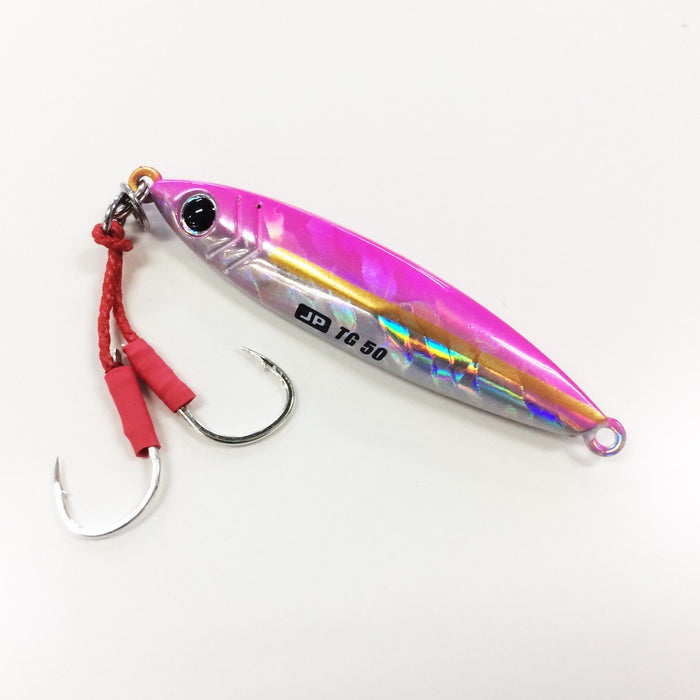 Major Craft Jigpara TG 50 克金屬夾具粉紅高效能魚餌