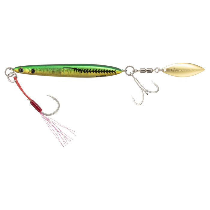 Major Craft Maki Jig Jet 30G 綠金竹莢魚魚餌 #79