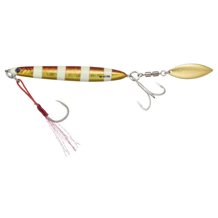 Major Craft Metal Jig Maki Jet 30G Zebra Red Gold #77 Fishing Lure