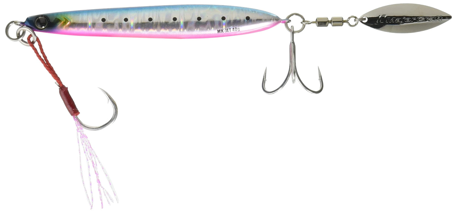 Major Craft Metal Jig Maki Jet 40G Blue Pink Sardine Lure #78