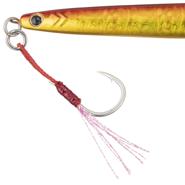 Major Craft Metal Jig Maki Jet 60G Red Gold Lure #3