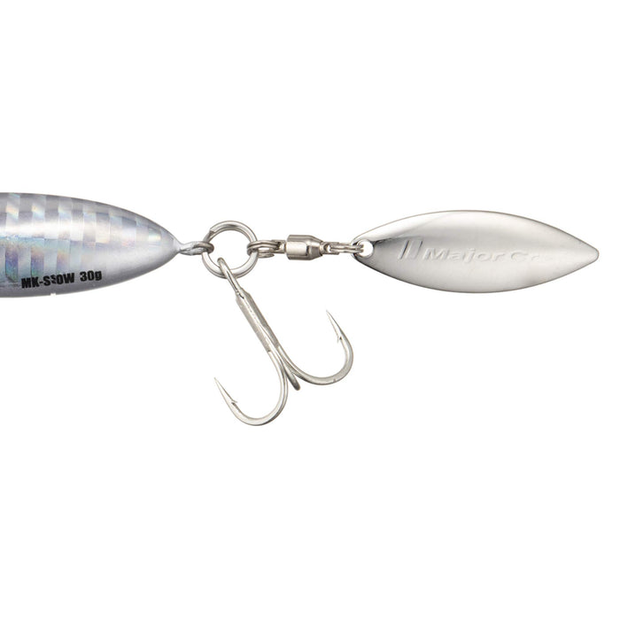 Major Craft Metal Jig Maki Slow 30G Silver Size 8 Lure