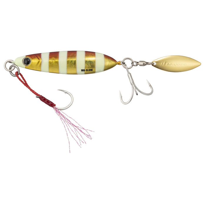 Major Craft Metal Jig Maki Jig Slow 40G Zebra Red Gold Lure #77