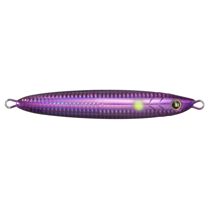 Major Craft Metal Jig Tachijigi Dojo Slow Fall 210G Purple Lure Tjd-Slow210