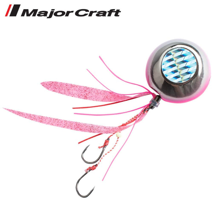 Major Craft Metal Jig Tai Chisel 160G Silver Pink Fishing Lure