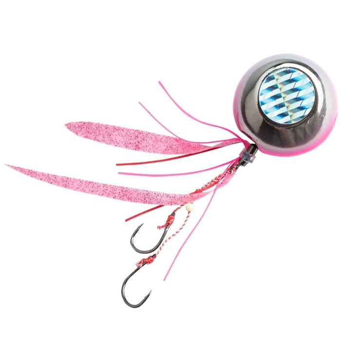 Major Craft Metal Jig Tai Chisel 60G Silver Pink Fishing Lure