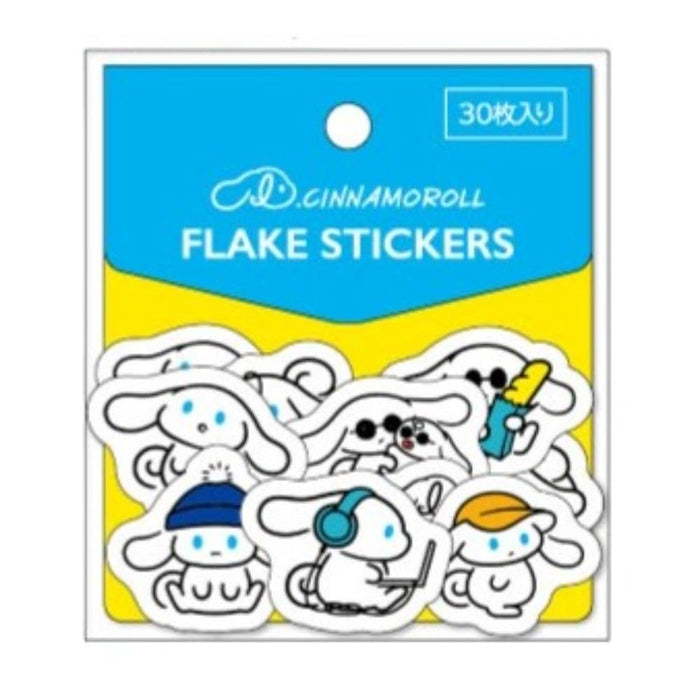 Marimocraft Aisinamorol White Flake Sticker W3.9xH3.3cm ICN-018-Kiichin - The #1 Place for Japanese Goods in Your Hand!