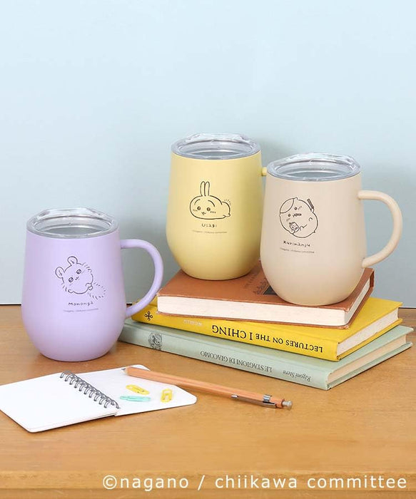 Marimocraft Chiikawa Stainless Steel Mug with Lid Flying Squirrel Design-Kiichin - The #1 Place for Japanese Goods in Your Hand!