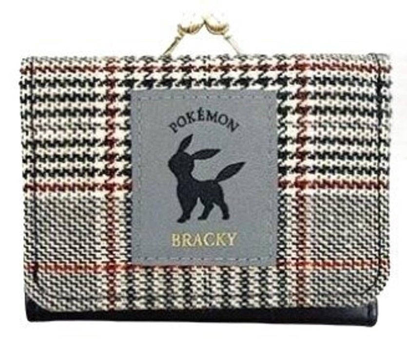 Marimocraft Pokemon Check Series Compact Wallet Black 95x80x30mm-Kiichin - The #1 Place for Japanese Goods in Your Hand!