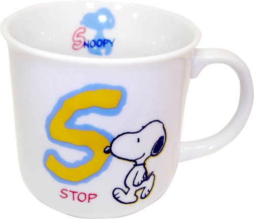 Marimocraft Snoopy Initial Mug S - Premium Quality Coffee Mug-Kiichin - The #1 Place for Japanese Goods in Your Hand!