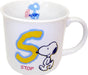 Marimocraft Snoopy Initial Mug S - Premium Quality Coffee Mug-Kiichin - The #1 Place for Japanese Goods in Your Hand!