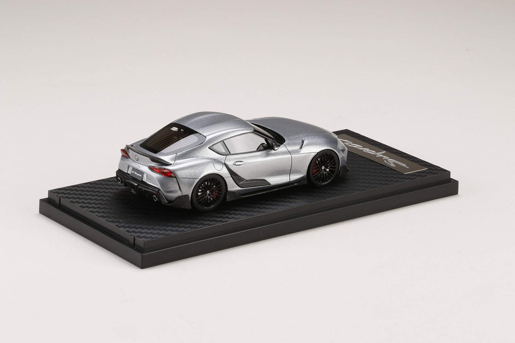 Toyota GR Supra A90 Hobby Japan 1/43 Silver Metallic Parts Equipped