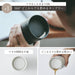 Marna 360° Tumbler 380ml - Vacuum Insulated Coffee Mug Slate Black-Kiichin - The #1 Place for Japanese Goods in Your Hand!