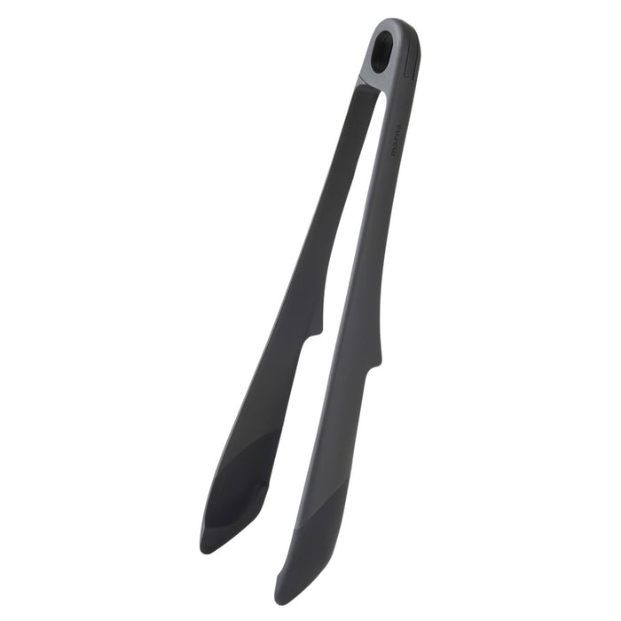 Marna Easy-Grip Heat-Resistant Silicone Tongs for Noodles Dark Gray-Kiichin - The #1 Place for Japanese Goods in Your Hand!
