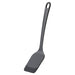 Marna Easy-To-Insert Heat-Resistant Silicone Turner Spatula Dark Gray-Kiichin - The #1 Place for Japanese Goods in Your Hand!