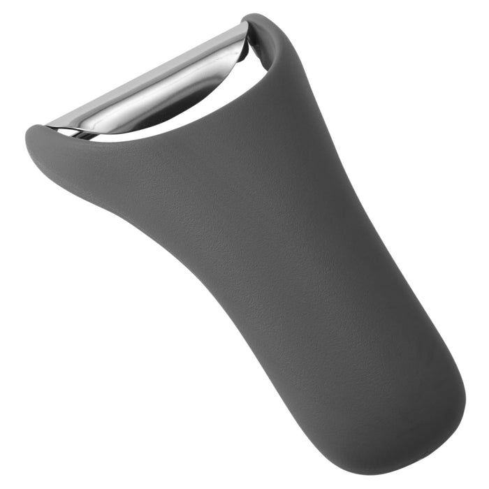 Marna Dark Gray Maneuverable Peeler Ergonomic Kitchen Utensil Smooth Removal-Kiichin - The #1 Place for Japanese Goods in Your Hand!