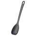 Marna Dark Gray Silicone Spoon Spatula for Stir-Frying with Flat Handle-Kiichin - The #1 Place for Japanese Goods in Your Hand!