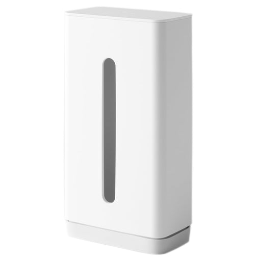 Marna White Vertical Tissue Case One-Hand Access with Suction Cups W663W-Kiichin - The #1 Place for Japanese Goods in Your Hand!