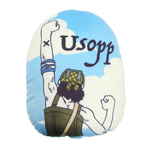 Marushin Bandai One Piece Usopp Alabasta Cushion 40x30cm-Kiichin - The #1 Place for Japanese Goods in Your Hand!