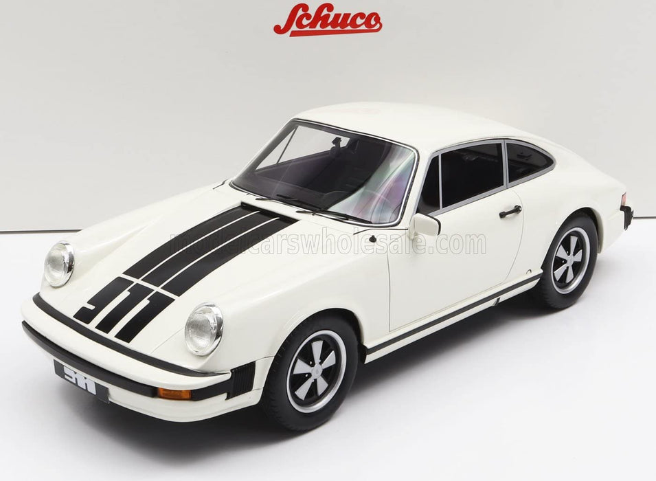 Schuco Porsche 911 Coupe 1/18 Scale Model 1974 White Black Minicar-Kiichin - The #1 Place for Japanese Goods in Your Hand!