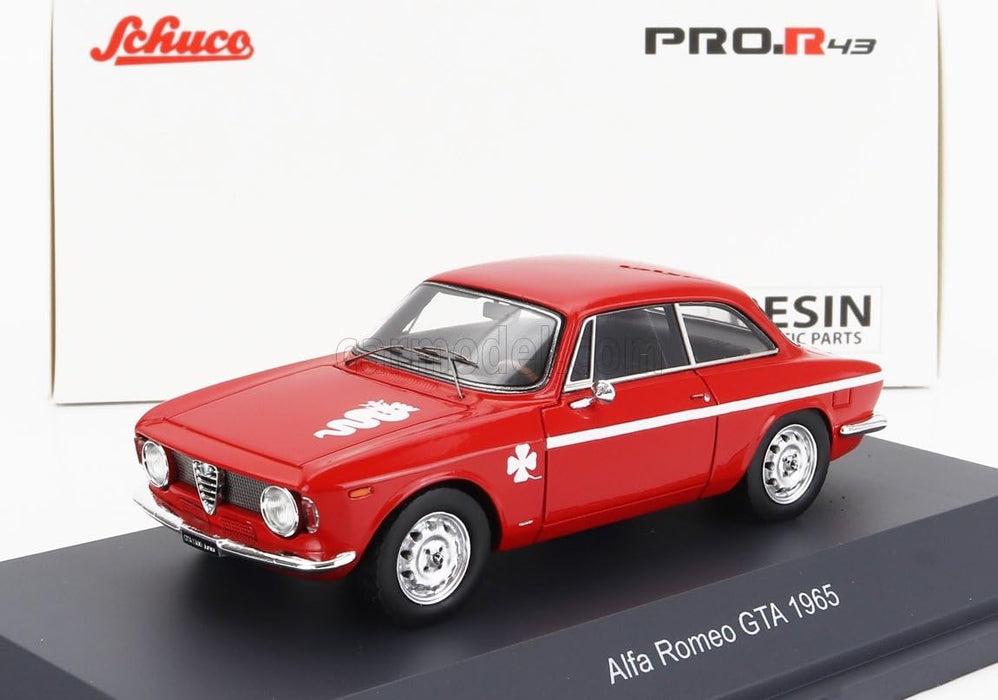 Schuco 1/43 Alfa Romeo Giulia GTA 1965 Red Minicar Model 450928900-Kiichin - The #1 Place for Japanese Goods in Your Hand!