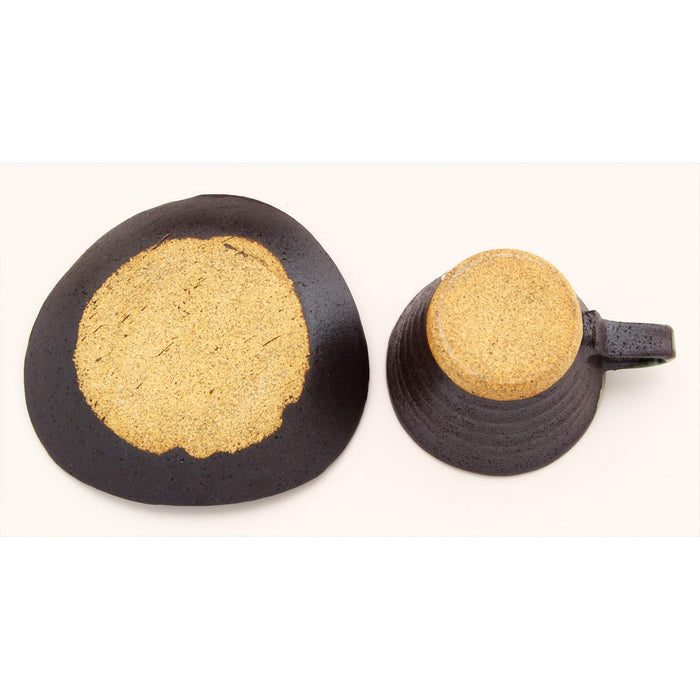 Ichikyu Mino Ware Ryusei Coffee Cup and Saucer Made in Japan 502-40-Kiichin - The #1 Place for Japanese Goods in Your Hand!