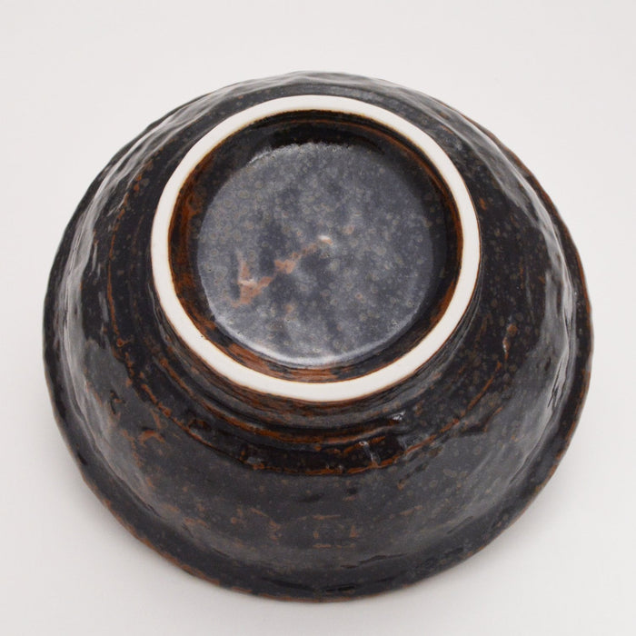 Ichikyu Mino Ware Oil Drop Crystal Ramen Bowl 19.5cm Microwave Safe-Kiichin - The #1 Place for Japanese Goods in Your Hand!