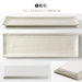 Minoru Pottery Shinogi Lightweight Long Rectangular Plate Kohiki White-Kiichin - The #1 Place for Japanese Goods in Your Hand!