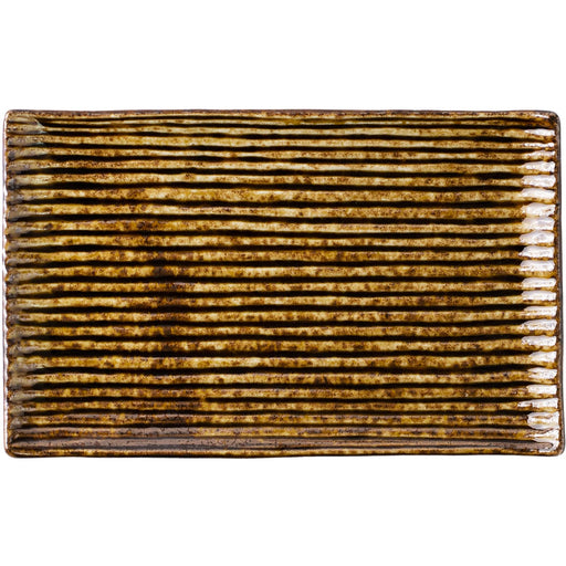 Minoru Touki Lightweight Shinogi Pottery Plate Ame 009727705-Kiichin - The #1 Place for Japanese Goods in Your Hand!