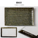 Minoru Touki Lightweight Shinogi Pottery Plate Oribe Green 009-727712-Kiichin - The #1 Place for Japanese Goods in Your Hand!