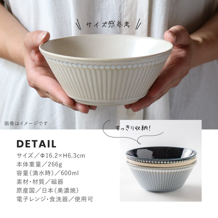 Minoru Pottery Mino Ware Albee Bowl 160 Pack Navy Ceramic Dinnerware-Kiichin - The #1 Place for Japanese Goods in Your Hand!