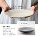 Minoru Pottery Gray Mino Ware Albee 220 Plate Durable Ceramic Dish-Kiichin - The #1 Place for Japanese Goods in Your Hand!
