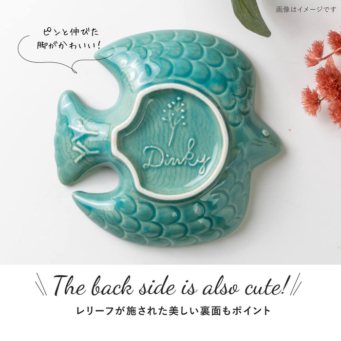 Minoru Pottery Mino Ware Tri-Shaped Silver Metallic Plate 120mm-Kiichin - The #1 Place for Japanese Goods in Your Hand!