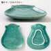Minoru Pottery Mino Ware Metsa Bear 115 Sky Blue Plate-Kiichin - The #1 Place for Japanese Goods in Your Hand!