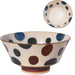 Minoru Pottery Mino Ware Nanpu 180 Star Reverse Ramen Bowl Japan-Kiichin - The #1 Place for Japanese Goods in Your Hand!