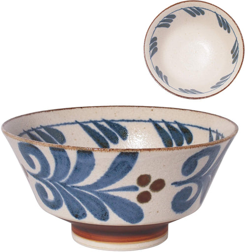 Minoru Pottery Mino Ware Nanpu Bowl 180 ml Elegant Ceramic Dish-Kiichin - The #1 Place for Japanese Goods in Your Hand!