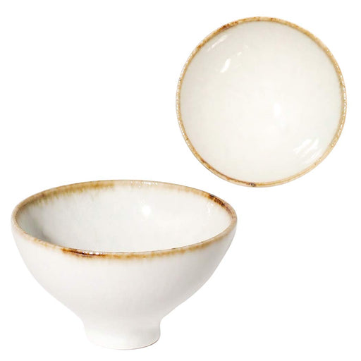 Minoru Pottery Mino Ware 85 Round Small Plate Sabi Design-Kiichin - The #1 Place for Japanese Goods in Your Hand!